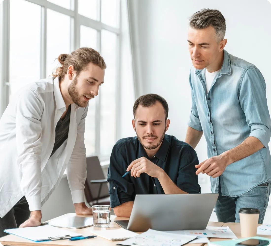 Team working together